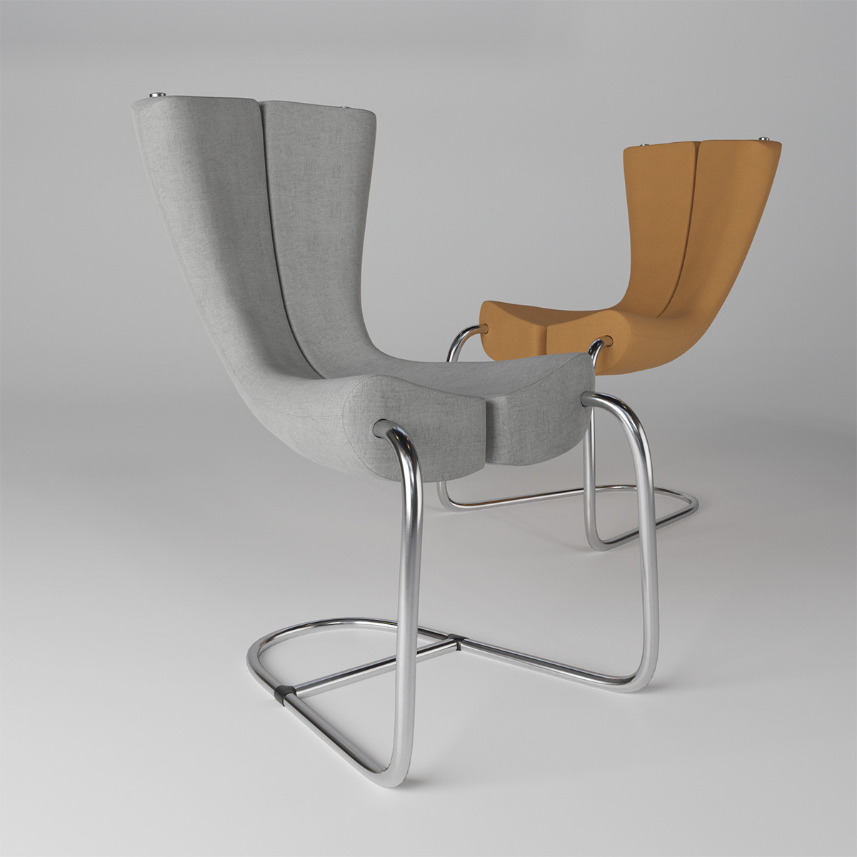 Roman Shipulin - Komed Chair By Marc Newson 3D model