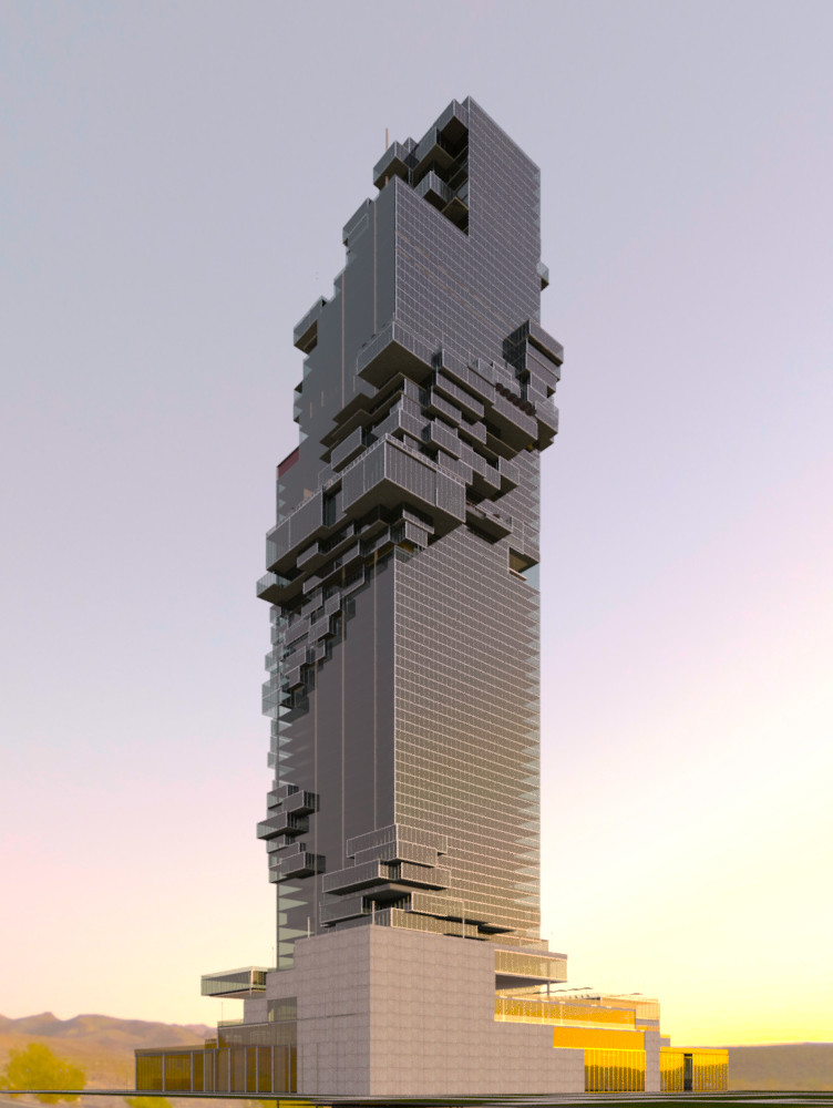 ArtStation Revit Tower 3D model Resources