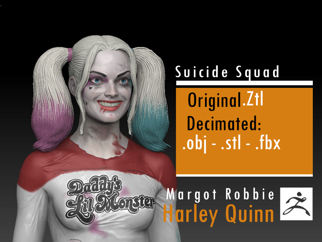 ArtStation - Harley Quinn / Margot Robbie