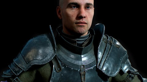 Armor texturing in substance painter + materials