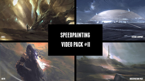 Speedpainting Video Pack #II