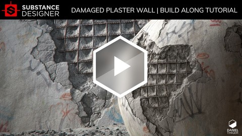 Damaged Plaster Wall | Substance Designer Tutorial