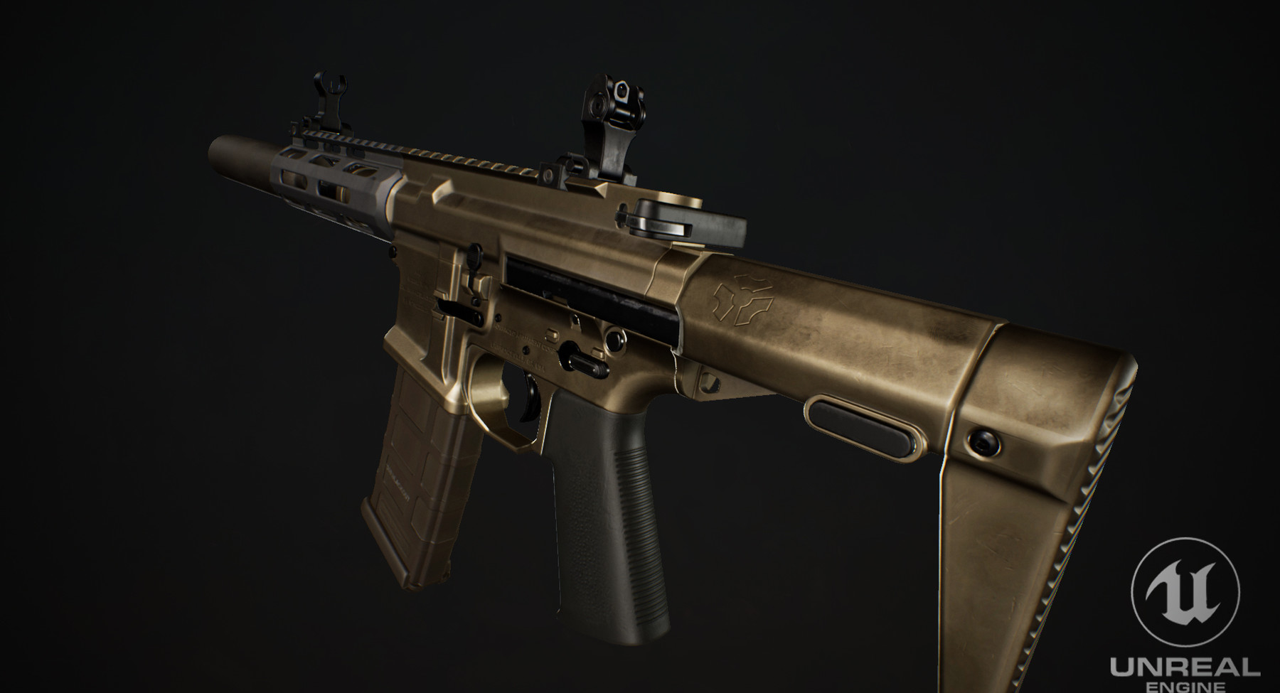 ArtStation - AAC Honey Badger PDW | Game Assets