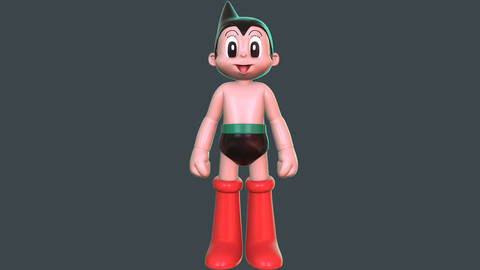 astroboy Stl 3d model