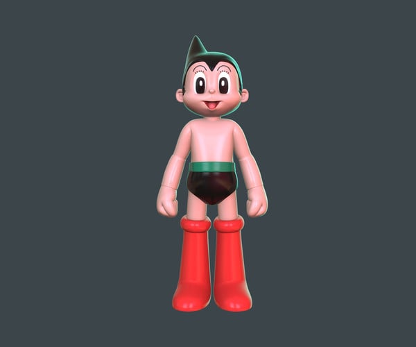 ArtStation astroboy Stl 3d model Artworks