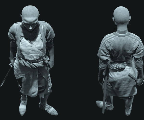 bringing life to clothes in zbrush by aleksandr kirilenko