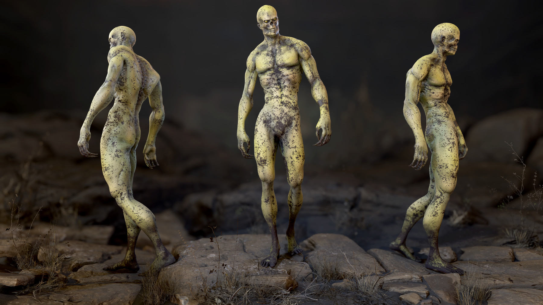 ArtStation Zombie Mutant Resources
