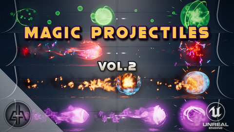 Magic Projectiles Vol. 2 - Unreal Engine