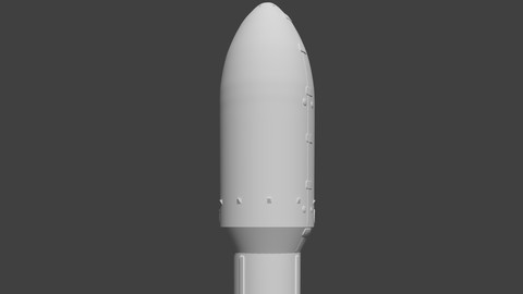 1:100 Falcon 9 + Of Course I Still Love You drone ship