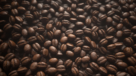 Coffee Bean Material |Substance Designer Graph and Marmoset Scene