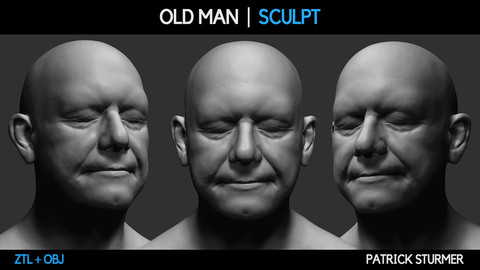 Old Man Sculpt