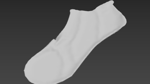sock socks calcetin calcetines foot footwear wear 3D model
