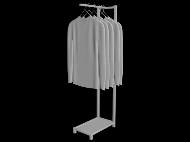 T shirt hanging stand hot sale