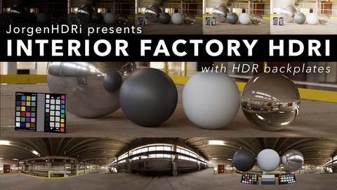 JorgenHDRi Interior: Abandoned Factory Platform