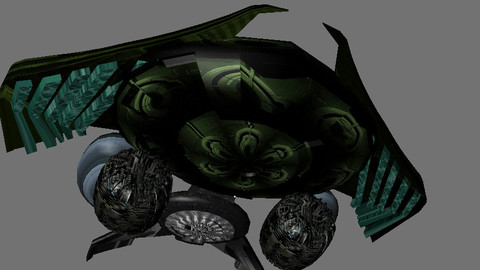 Futuristic Spacecraft