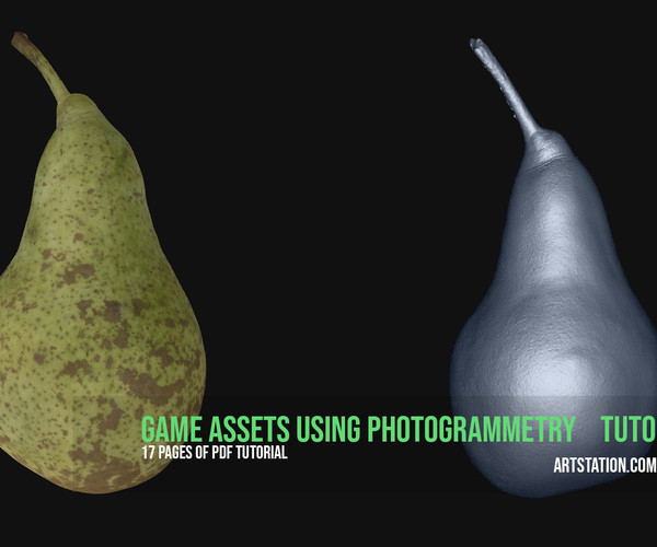 ArtStation - Creation Of Game Assets Using Photogrammetry - Tutorial ...