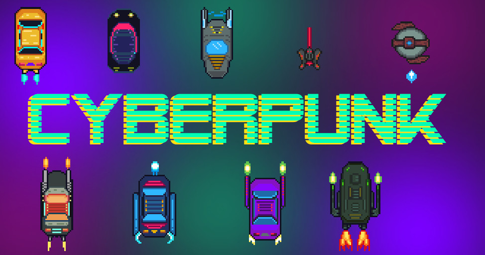 ArtStation Cyberpunk Vehicles Game Assets