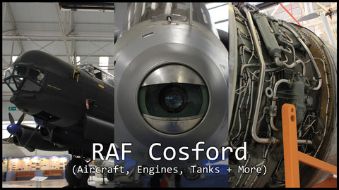 RAF Cosford - Reference Pack (Aircraft, Engines, Tanks + More)