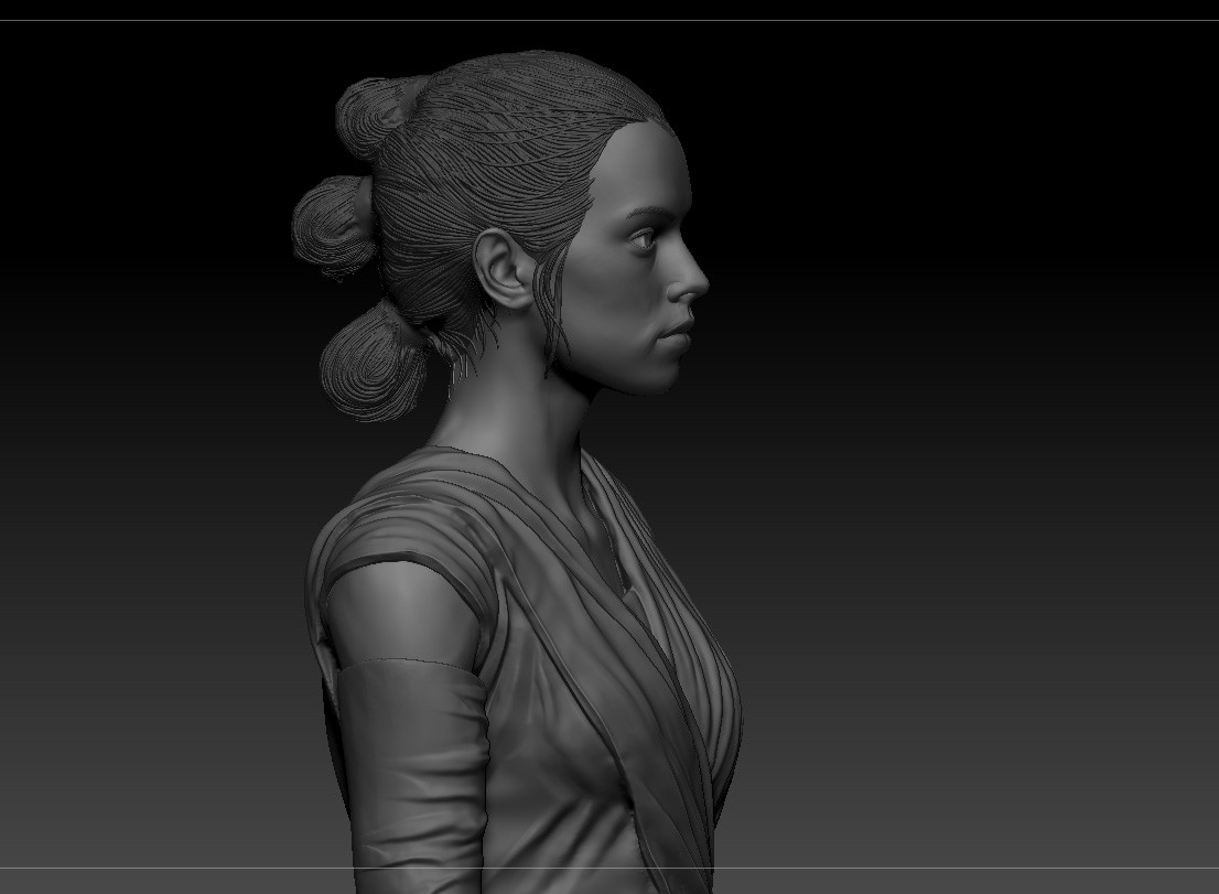 Artstation Daisy Ridley Rey Star Wars Resources