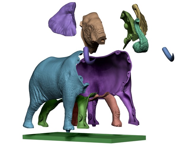 ArtStation - Elephant 3D Printing | Resources