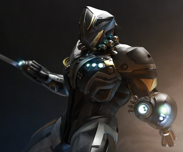 ArtStation Hard Surface Character Sculpting in Zbrush Tutorials