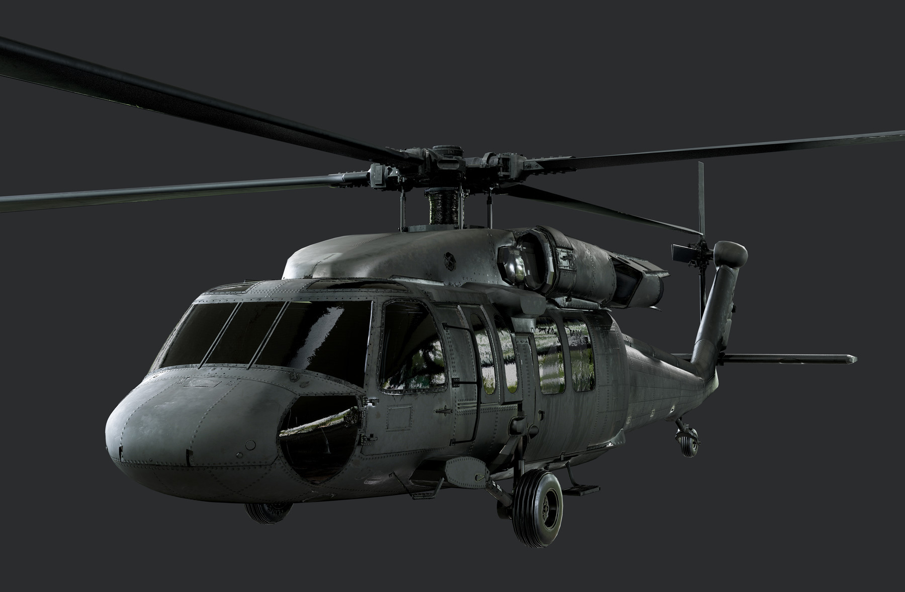 Pbr Seamless Textures Sikorsky Uh 60 Black Hawk Us