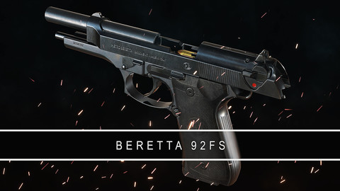 Beretta 92FS Gameready PBR Pistol
