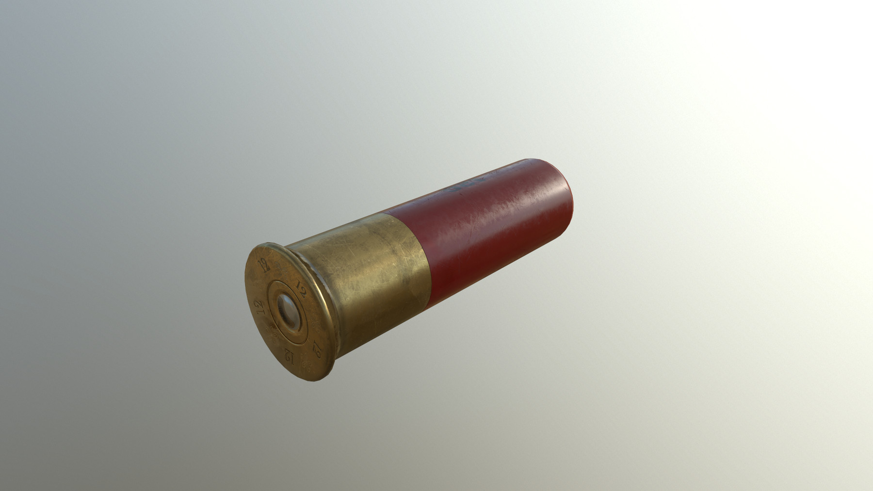 ArtStation - 12 Gauge Shotgun Shell: Slug - Buckshot - Buckshot (Fired) -  70 MM