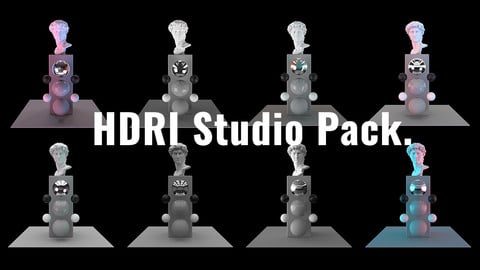 how to install hdri studio pack