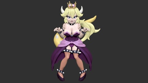 Bowsette princess bowser