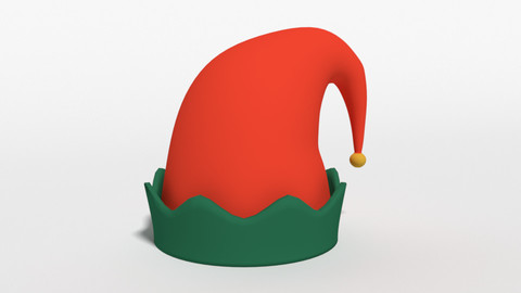 Cartoon Elf Hat