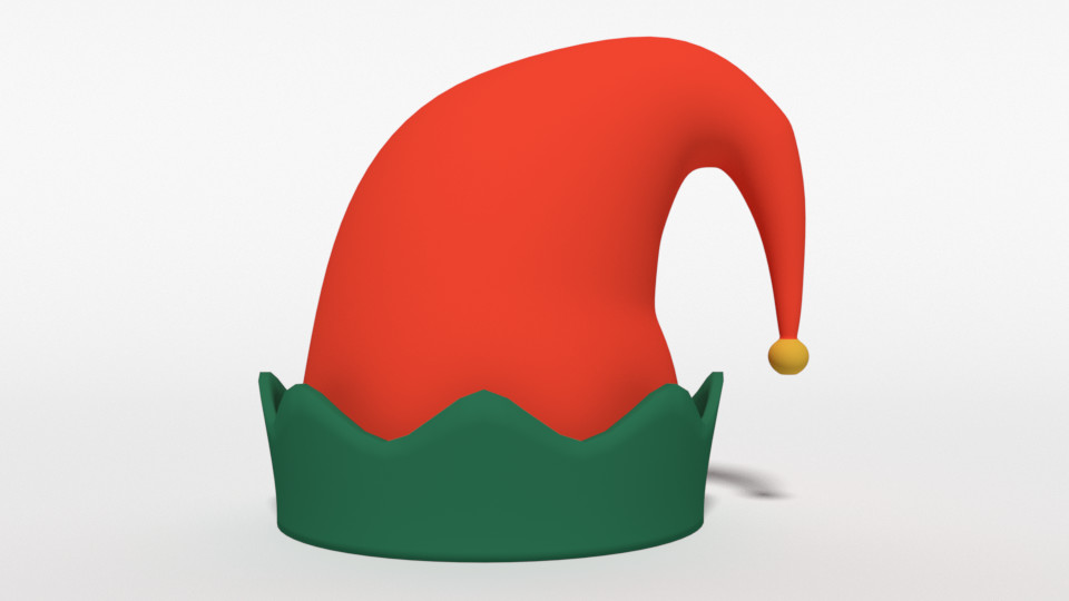 animated elf hat