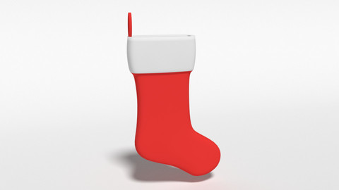 Cartoon Christmas Stocking