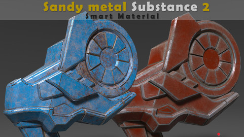 Sandy metal Substance Smart Material