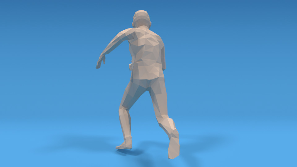 ArtStation - Low Poly Kid Running | Resources