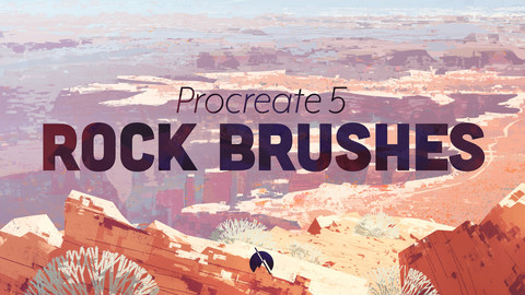 ROCK Brushes - 14 Custom Brushes for Procreate 5