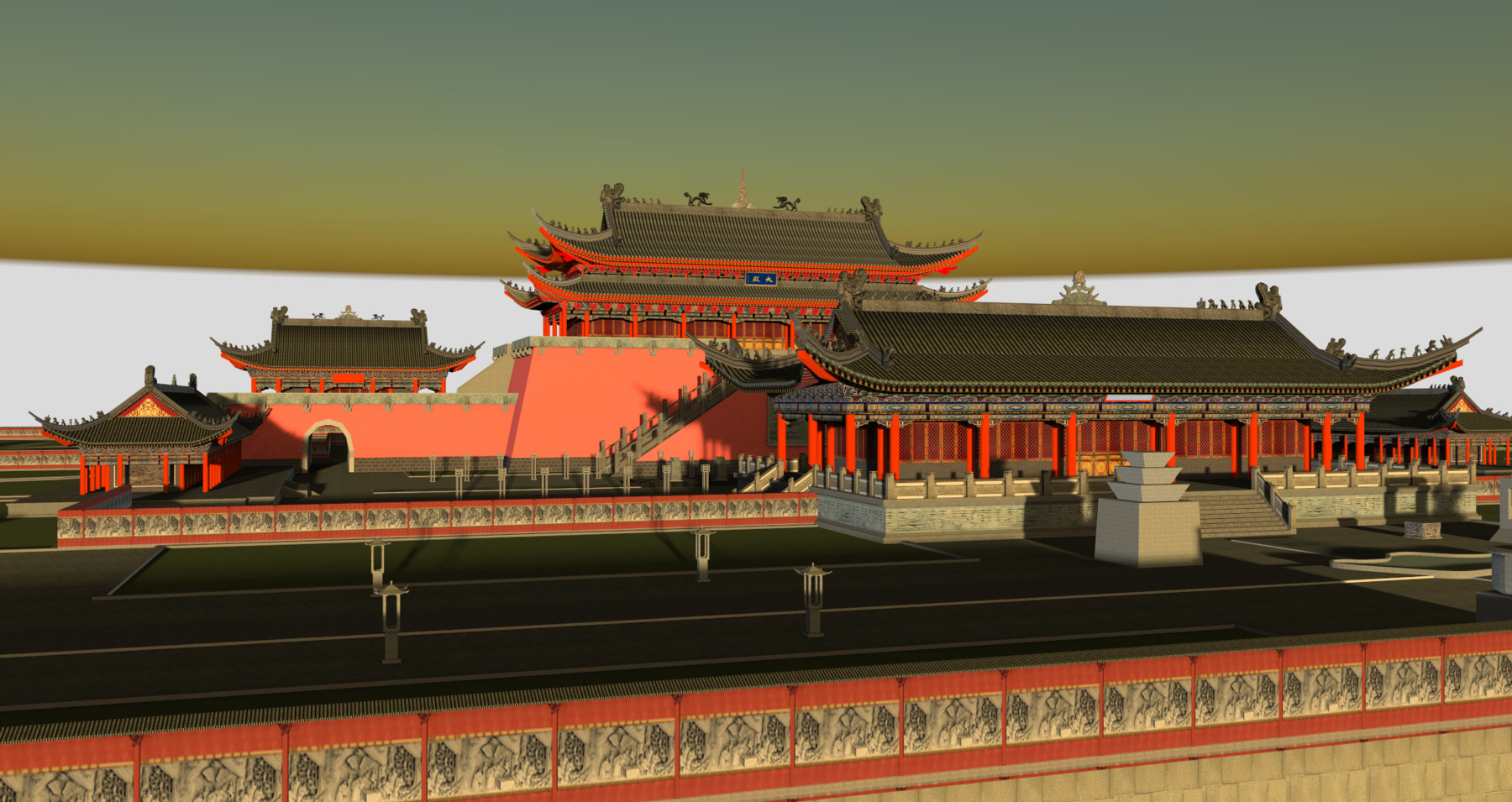 ArtStation - Ancient Chinese Palace | Resources