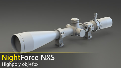 NightForce NSX -  HighPoly