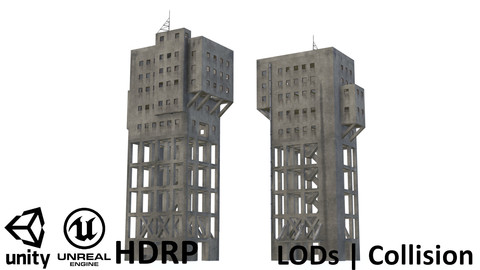 Anti-Zombie Fortress - Shime Coal Mine - Unity - HDRP - UE4