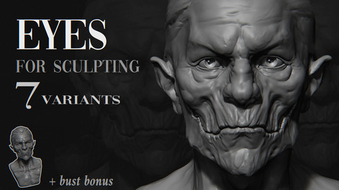 Eyes for sculpting