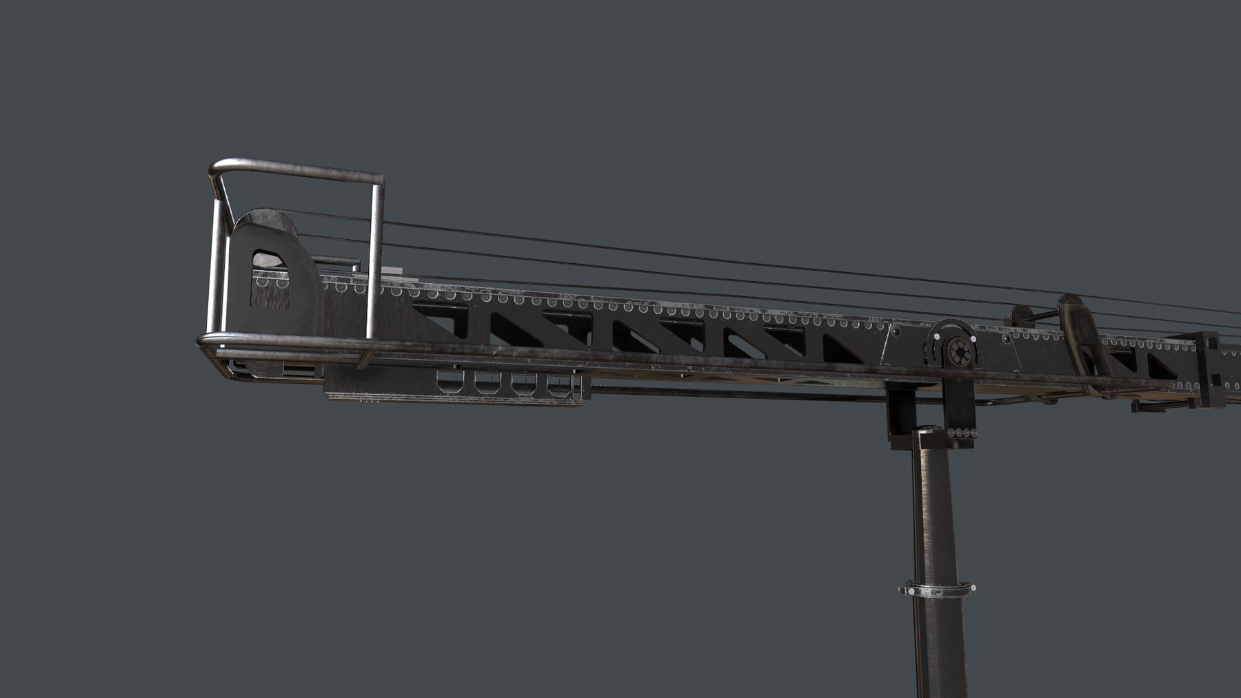 ArtStation Techno 50 Camera Crane Game Assets