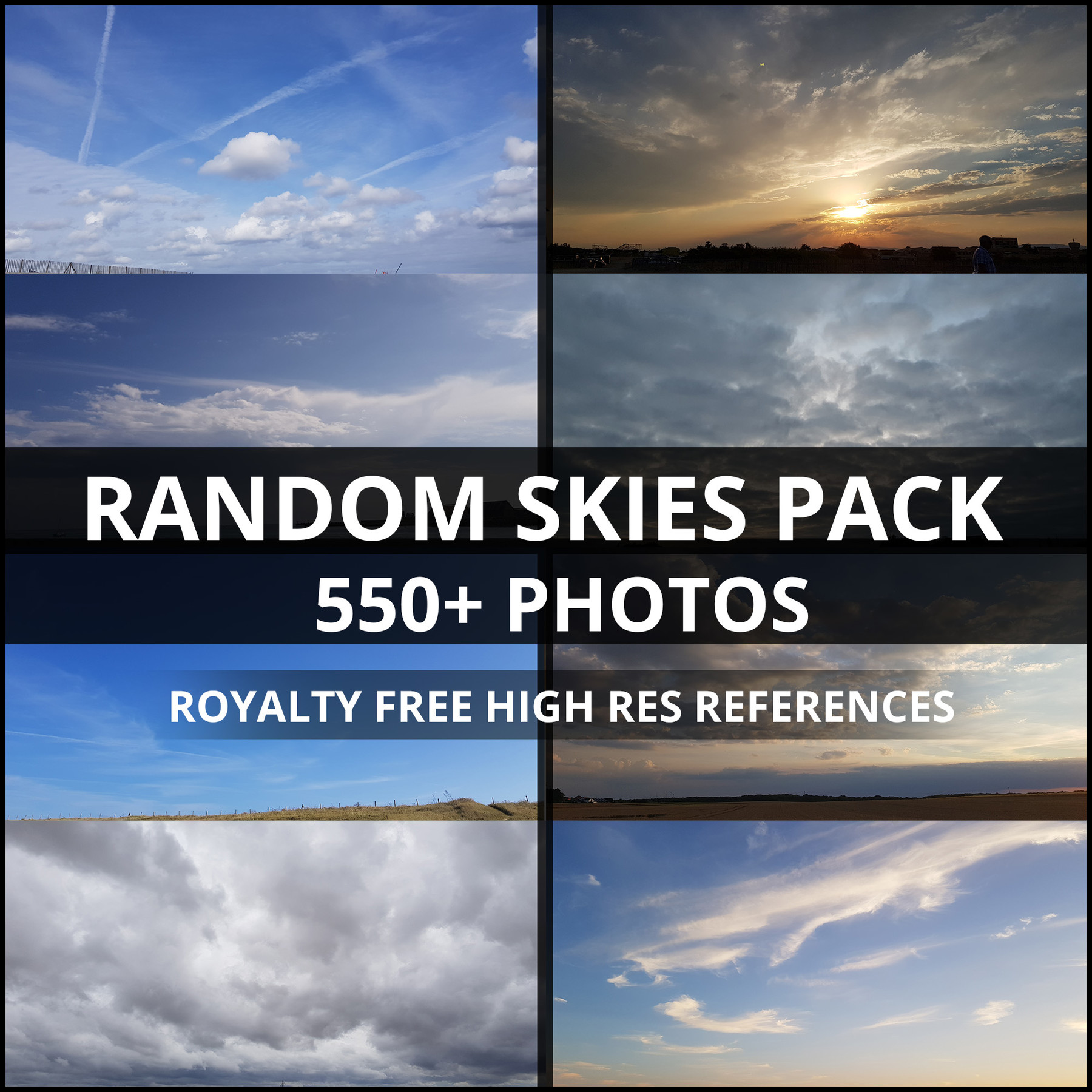 Случайное небо. Skies Pack by VADOSKIN.