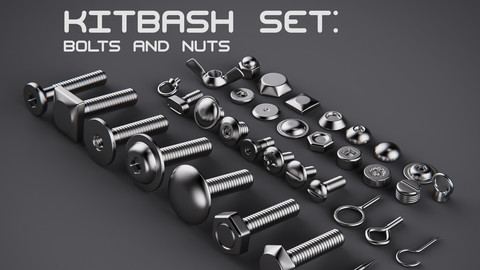 Bolts and Nuts asset pack