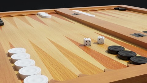 Backgammon 3D Model