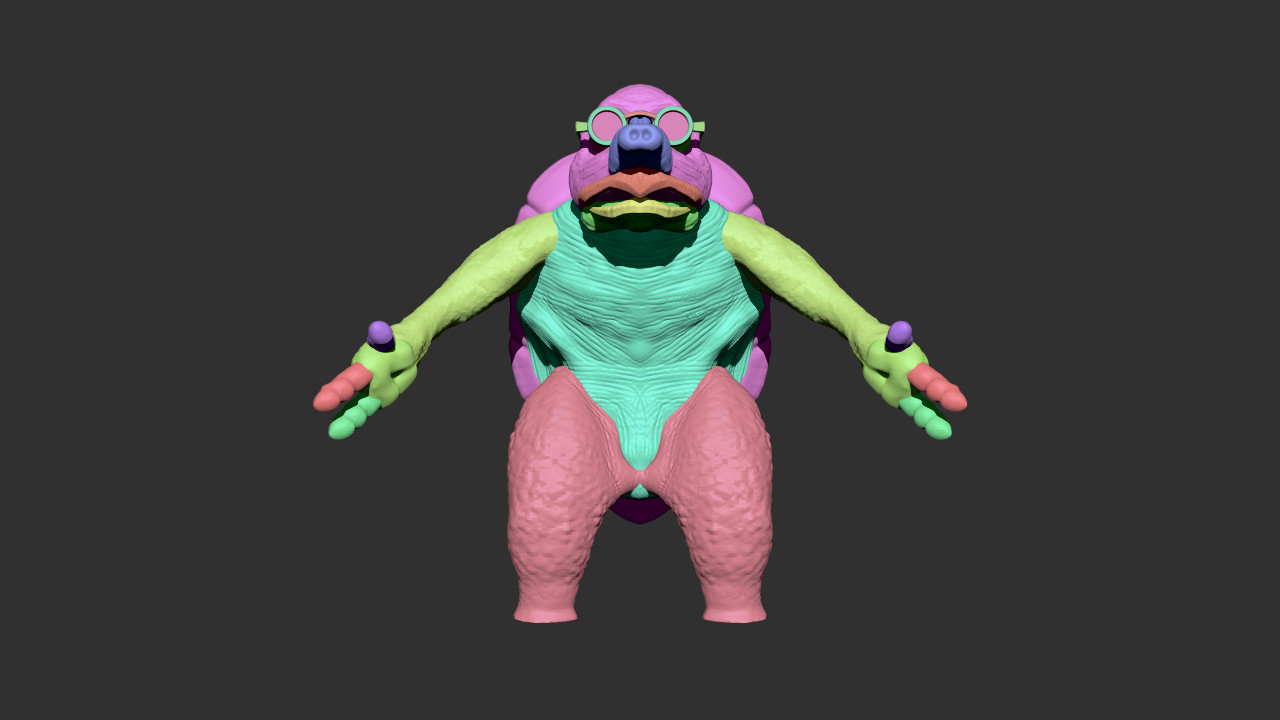 ArtStation - Turtle man | Resources