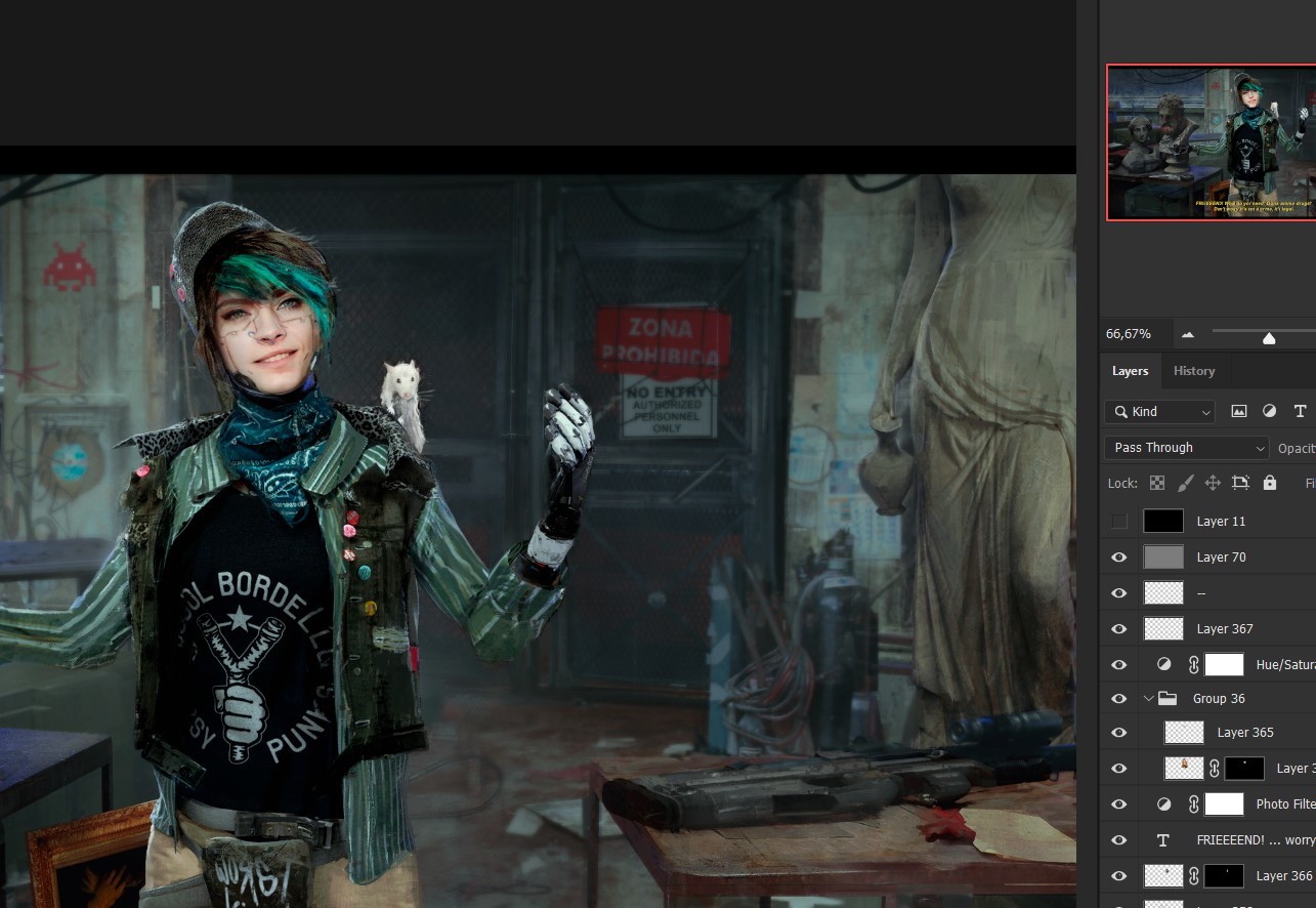 ArtStation Photobash Keyframes PSD file Tutorials
