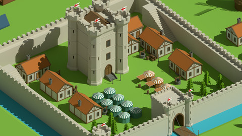 SimplePoly Medieval - Low Poly Assets