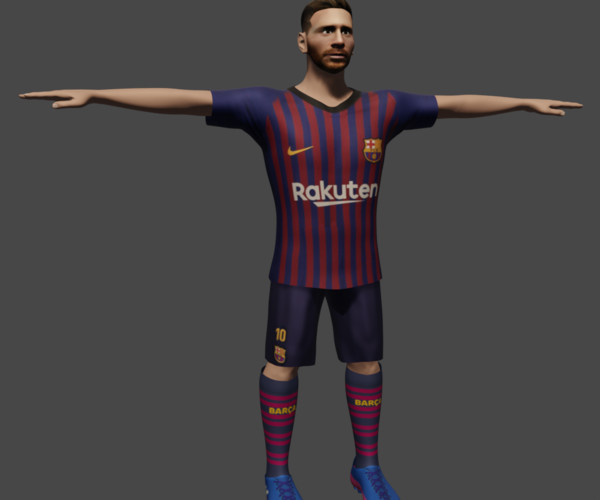 ArtStation - Lionel Messi | Game Assets