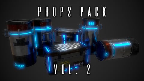 Sci-Fi Props Pack Vol.2