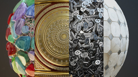 Nodevember 2019 - Substance Designer Materials Set